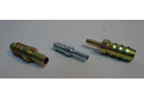 Systolic connecting hoses of plastic tubing